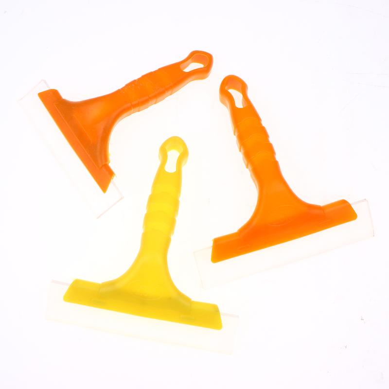1Pcs No Scratch Glass Window Windshield Wiper For Auto Home Bathroom Cleaning Car Silicone Water Squeegee Soft Blade Scraper