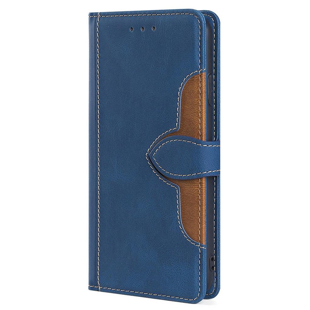 For TECNO Spark 20 Pro Cell Phone Case Straw Hat Design Skin-Touch Wallet PU Leather Stand Cover