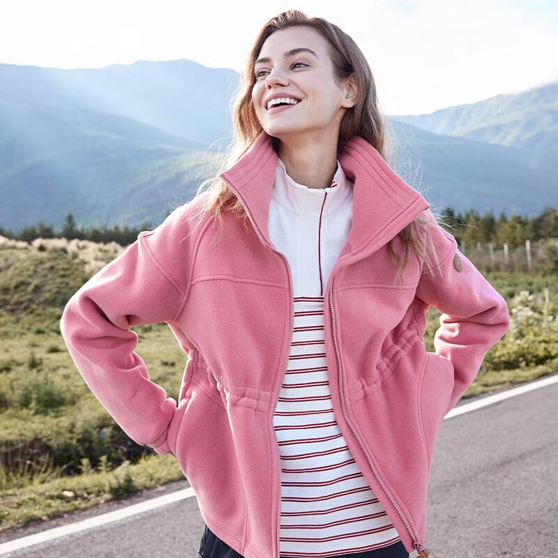 LAFUMA Women's Outdoor Loose-Fit Fleece Jacket