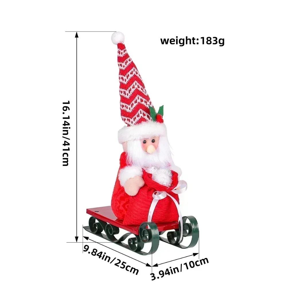 Festive Desktop Decor Christmas Ornament Desktop Centerpiece Eye-catching Ornament Joyful Holiday Atmosphere 41*25*10cm