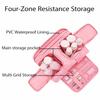 Fashion Large Capacity Cosmetic Bag Waterproof Multi-purpose Makeup Pouch Toiletry Bag
