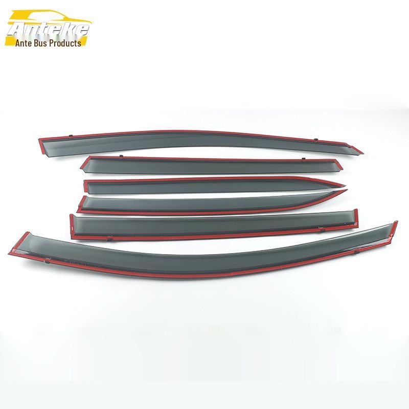 19-21 Teramont 3D Stainless Steel Rain Guards & Deflectors