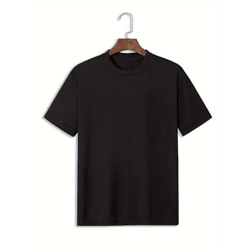 European Size Summer Short Sleeve Pattern Print T-Shirt Versatile Men's Wear Short Sleeve Casual Fashionable Tops