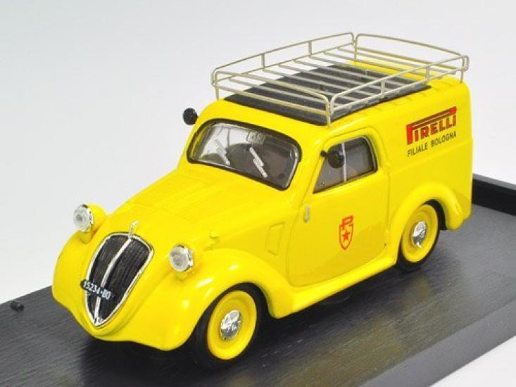 

BRUMM Fiat 500B Минивэн 1950 Mille Miglia Автомобиль сервисной службы PIRELLI