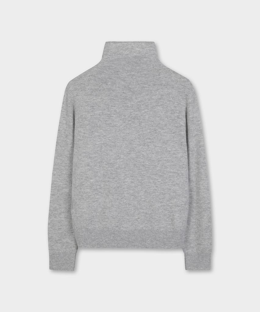BROOKS BROTHERS Wool Cashmere Turtleneck Sweater (Light Grey) (Bbwuwb0002Xef)