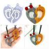 Foot Silicone Resin Mold for Keychain Jewelry Making,DIY Pendant Charms Mold