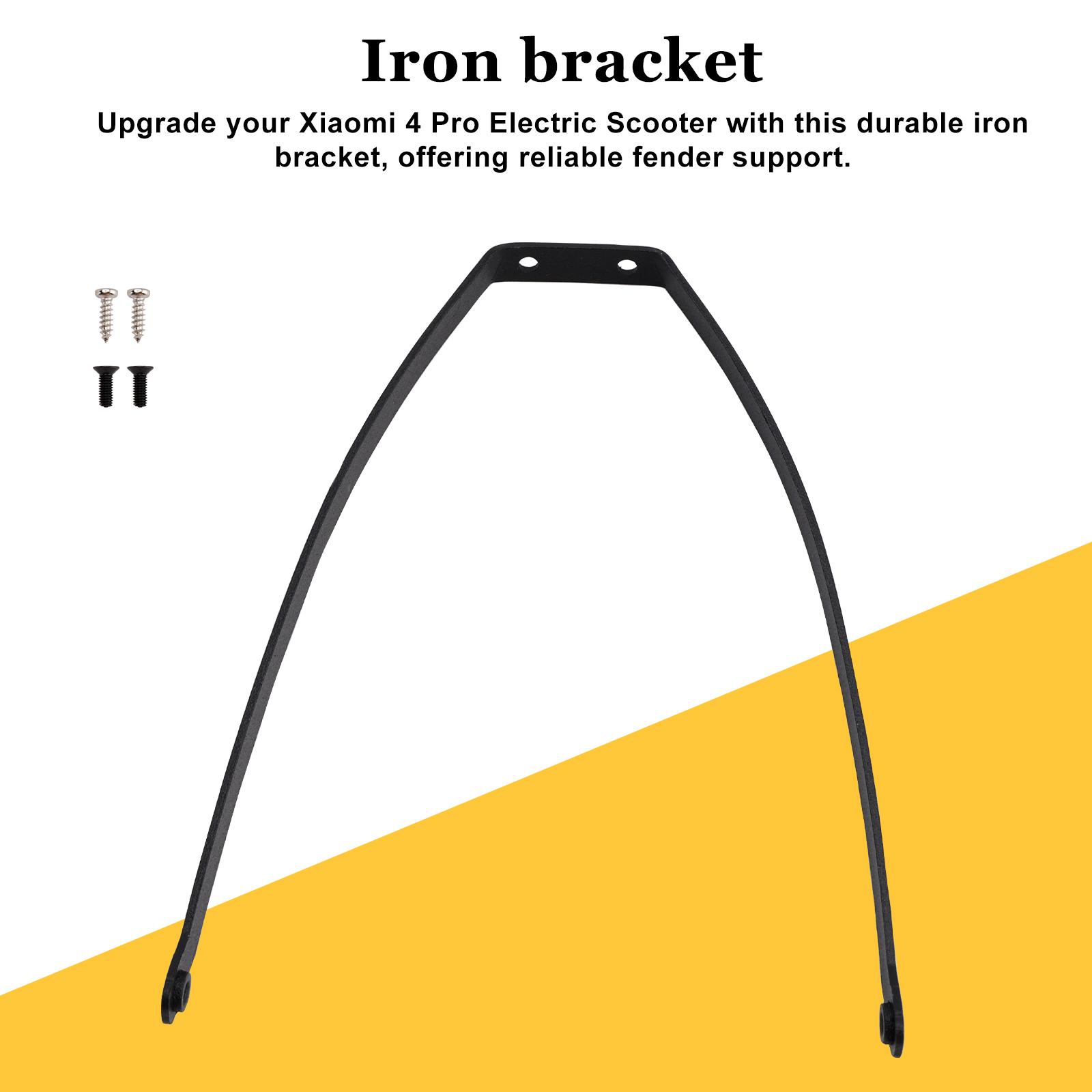 

Задний кронштейн с винтами Поддержка заднего крыла для электросамоката Xiaomi 4Pro