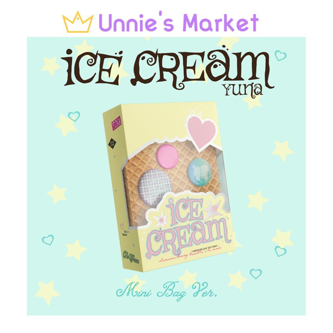 ЮНА (ITZY) [Мороженое] МИНИ-СУМКА Вер. (Версия МД.) + Бесплатный подарок 1EA