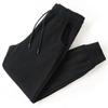 Men's Cotton Knit Sweatpants with Tapered Legs and Elastic Waist - Casual Stretchy Pants for Spring and
