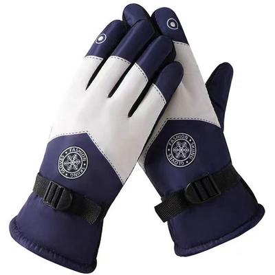 Winter-Skihandschuhe, Touchscreen-Fahrradhandschuhe, Winddichte Warme Outdoor-Reithandschuhe, Thermisch Warme Handschuhe, Zum Wandern und Radfahren