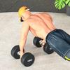 Aichen Rubber Coated Dumbbell Set with Rack