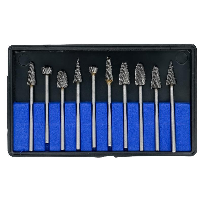 10Pcs/Box Dental Carbide Drills Kit Popular Dentistry Tool Hp 2.35Mm 135℃ Autoclavable For Universal Grinding/Removing/Polishing