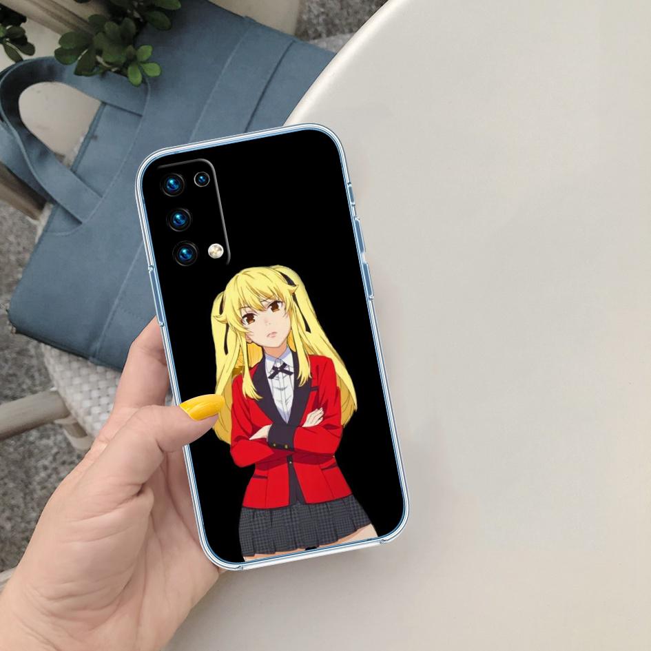PP42 Kakegurui Transparent Phone Case for Motorola Moto G40 G04 G05 One Ace Action  Fusion + Plus Hyper Macro Vision Zoom