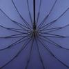 16-Bone long-handled umbrella large solid color simple and strong automatic double male wind-resistant brush