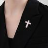 Sturdy Alloy Enamel Crosses Pin For Craft And Sewing Projects
