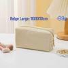 Korean Style Cute Corduroy Makeup Bag and Large Capacity Pencil Case for Girls
