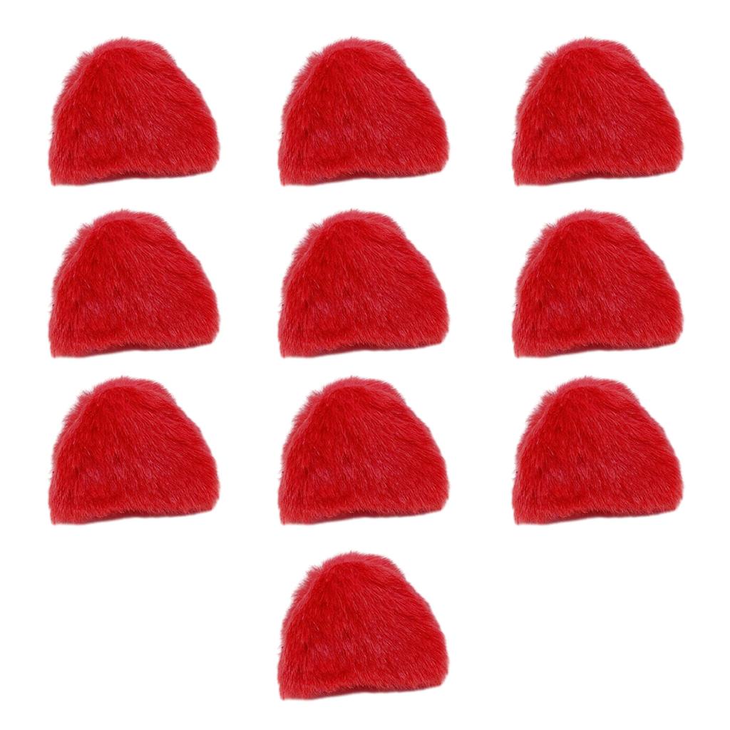 DIY Bangs Hair Clip Plush Cat Ears Hair Barrettes Lovely Handmade Furry Hair Barrettes Hairstyle Accessories