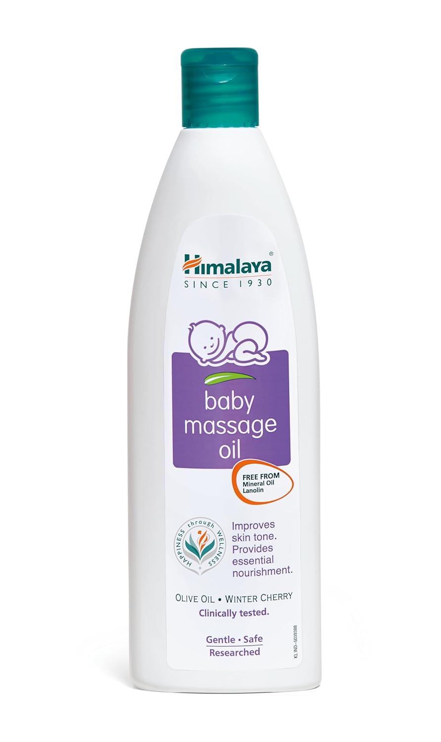 Himalaya Baby Massage Oil for Strong bones & muscles – 200ml | No.1 Doctor Prescribed 200 ML