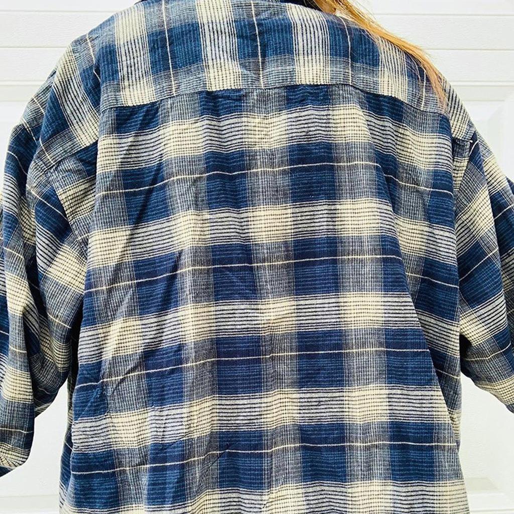 Women's Shirt Casual Plaid Cardigan  And Winter Long-Sleeved Jacket