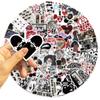 50/100pcs Downtown Y2K Girls Aesthetics Cartoon Graffiti Stickers Phone Guitar Laptop Suitcase Waterproof Sticker Kids Toy