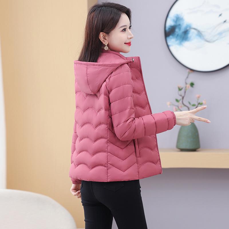 Women's 2025 Slim-Fit Petite Cotton-Padded Coat – Short, Lightweight, Warm Winter Outerwear