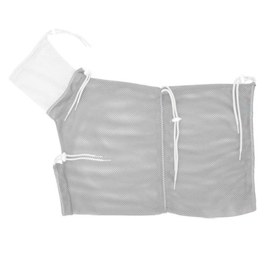 Cat Bathing Bag Adjustable Anti-bite Anti-Scratch Shower Restraint Bag Breathable Mesh Grooming Bag for Bathing Nail Trimming Medicine Taking