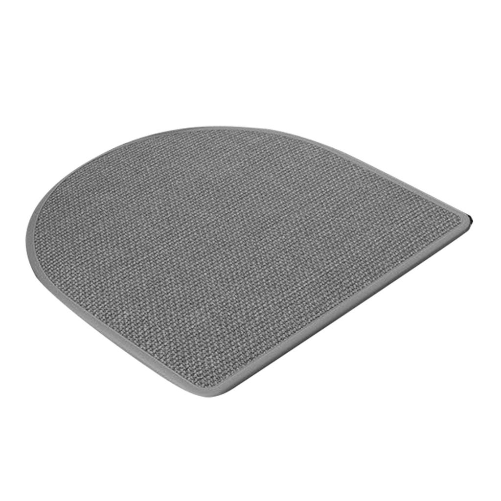 Chair Cushion Slip Proof Seat Cushion Semicircular Cooling Fabric Chair Cushions for Kitchen Dining or Office Use