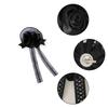Gothic Lolita Headband Flower Hairpin Black Hair Hoop for Head Bands Headpiece Hair Decor Gifts for Best Friends