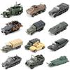 4D 1/72 Military Vehicles Assembly Puzzle Model Truck Tank Hummer War Machine Infantry Fighting Chariot Armored Car Plastic Toy