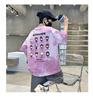 2025 Boys' Trendy Tie-Dye Cotton T-Shirt: Short-Sleeve, Breathable Summer Streetwear for Older Kids