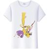 Vintage Disney Cartoon Women Blouses Tangled Princess T-shirts 2023 Summer Tops Mens Y2k Harajuku Oversized Clothes Girl Tshirts