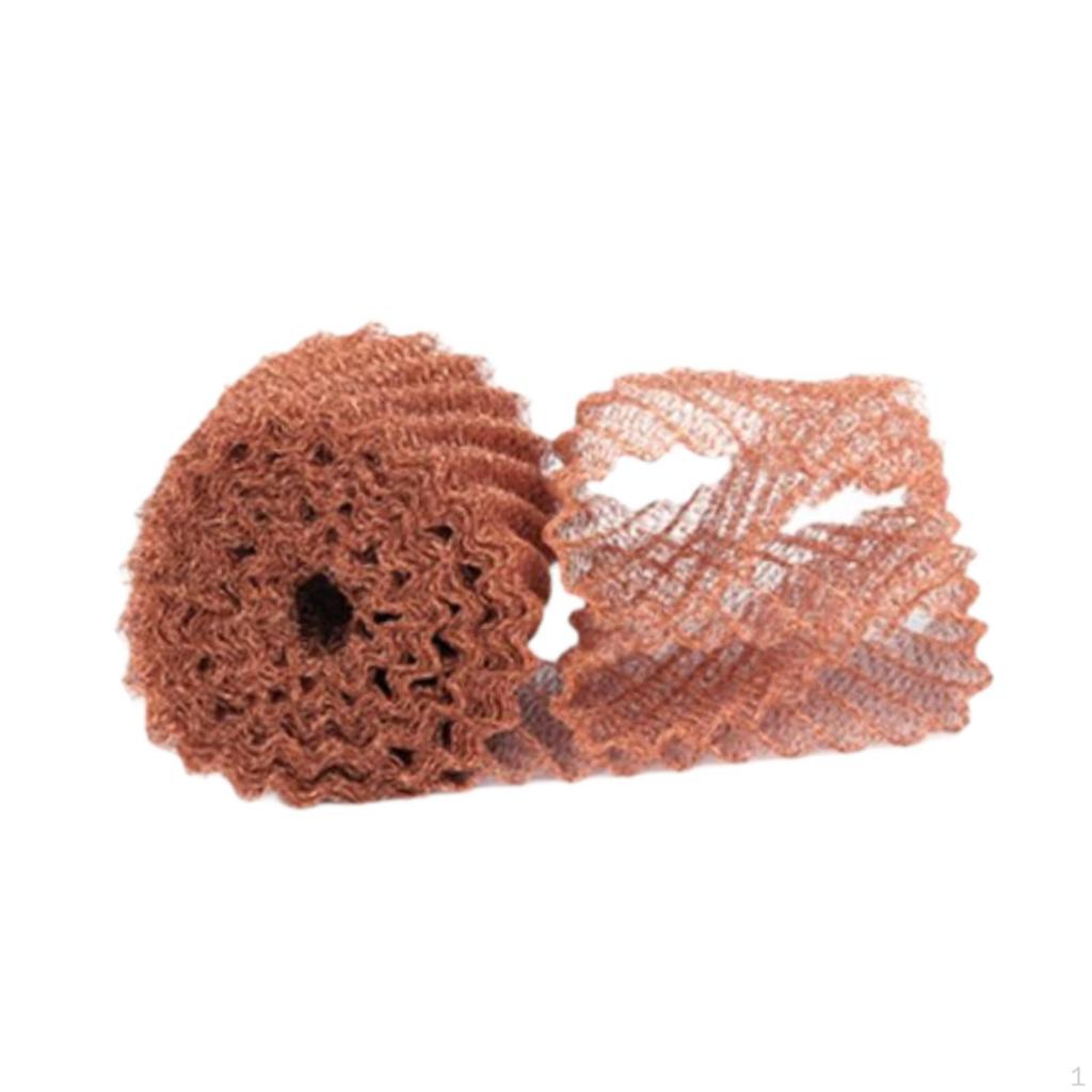 Copper Mesh Roll Tool Easily Cut Flexible Sturdy Screen Woven for