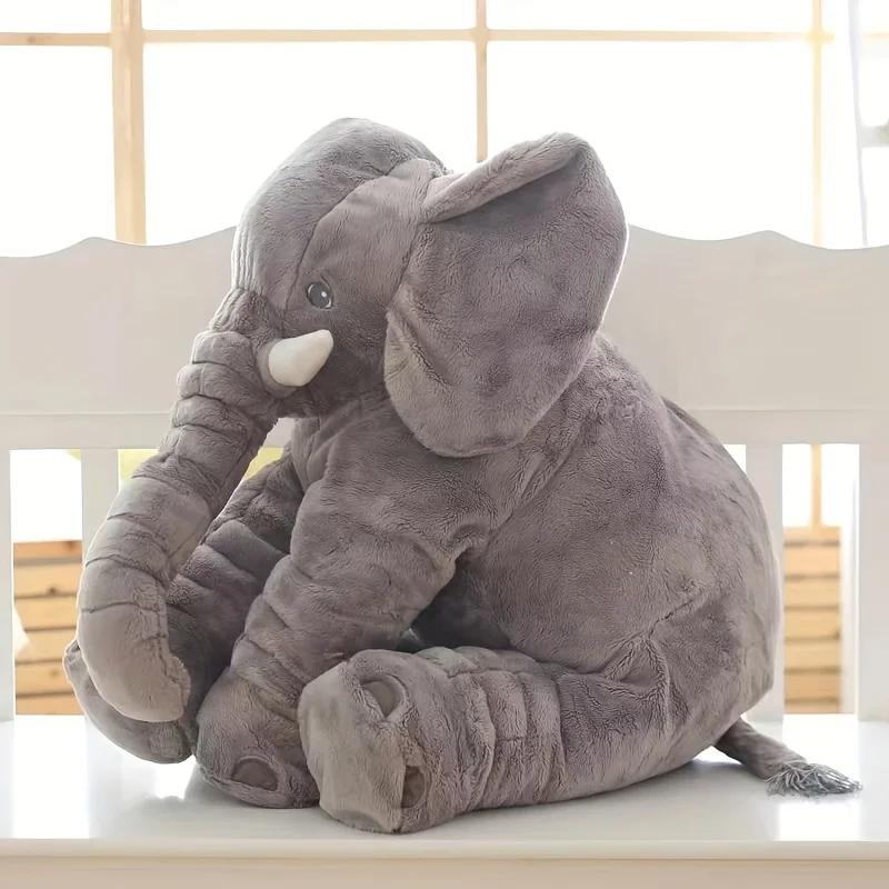 Soft Elephant Plush Cute Elephant Sleeping Pillow Stuffed Animals Best Gifts For Birthday Room Decoration
