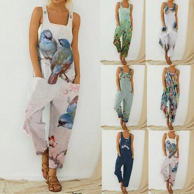 Kadın Tulum Rahat Spagetti Kayışı Soğuk Omuz Düz Tulum Playsuits Romper Şık Pantolon