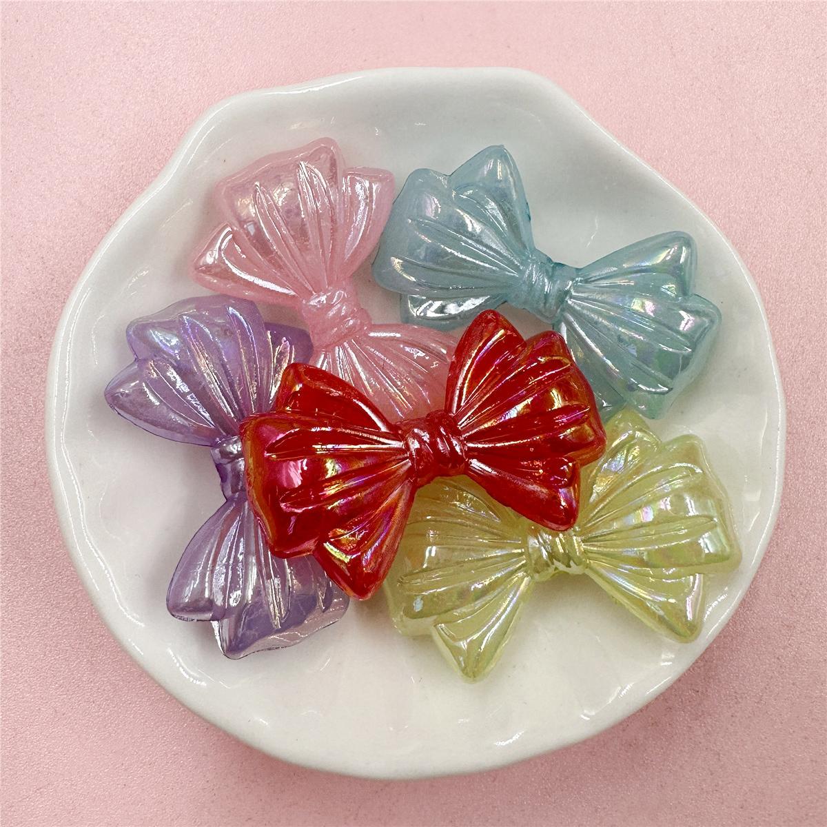 

Цепочка для мобильного телефона 23,2*35,5 мм, бусины ручной работы, 5 шт., акрил, «сделай сам», изысканный красочный брелок, аксессуары для браслета, бусины разноцветный