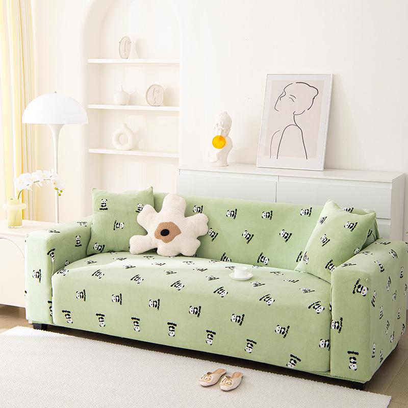 Universal Sofa Cover Stretch Fabric All-InJUEusive Full Covered Slipcover for Four Seasons Lazy Solid JUEoth