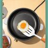 Large Beech Wood Handle Silicone Kitchen Utensils: Silicone Spatula, Spoon, and Stir-Fry Spatula Set for Non-Stick Pans
