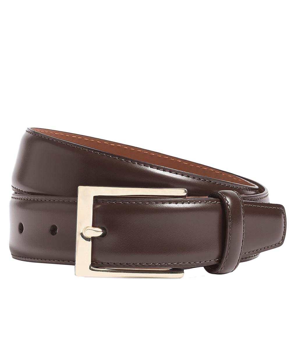 

Ремень для платья Brooks Brothers с золотой пряжкой 100002070 коричневый 38 дюймов [Brooks Brothers]