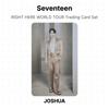 Seventeen RIGHT HERE WORLD TOUR Trading Card Set Official Photocard