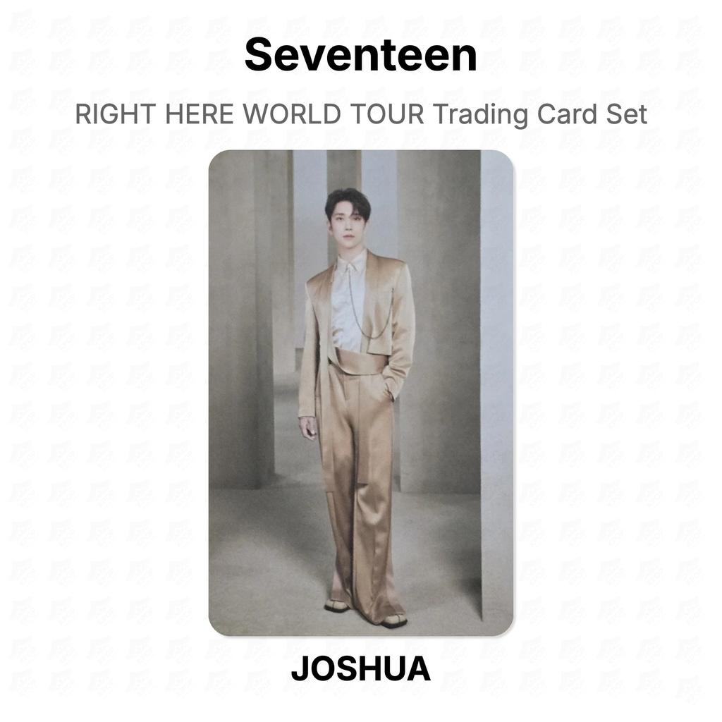 Seventeen RIGHT HERE WORLD TOUR Trading Card Set Official Photocard