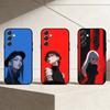 Dark Goth Girl Phone Case For Samsung Galaxy A13,21s,22,31,32,52,53,71,72,73,Soft Black Cover