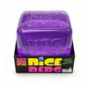 NeeDoh Niceberg 8CM Cube Stress Relief Sensory Toy Super Solid Squish Fidget Cube Cool Blue Relaxing Desk Toy Anxiety Relief Portable Gift for Kids