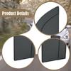 Car Door Molding Triangle Cover Protection Decorative Replacement Panel Exterior Decoration