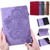 Suitable for Lenovo M10 Plus3 Generation Tablet Leather Case Realme Peacock Flower Matte Leather Case Xiaomi Pad6
