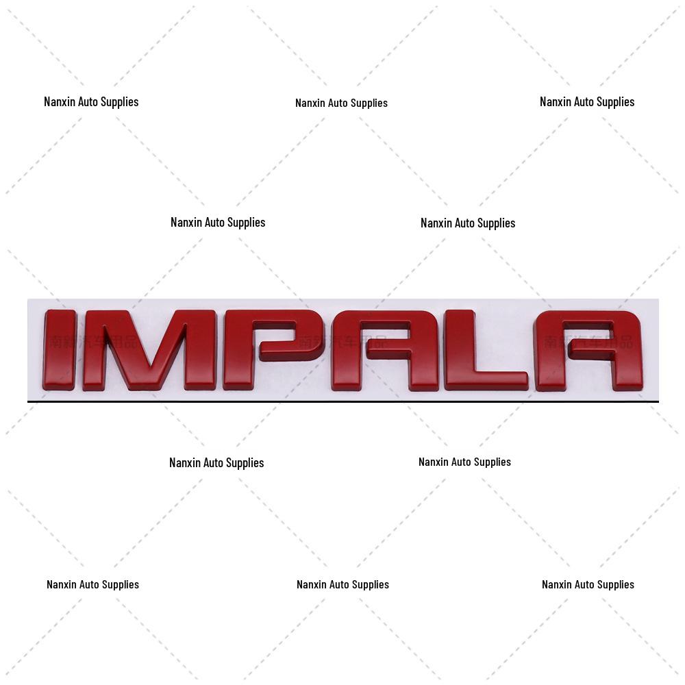 Chevrolet IMPALA Metal Decal Car Body Sticker