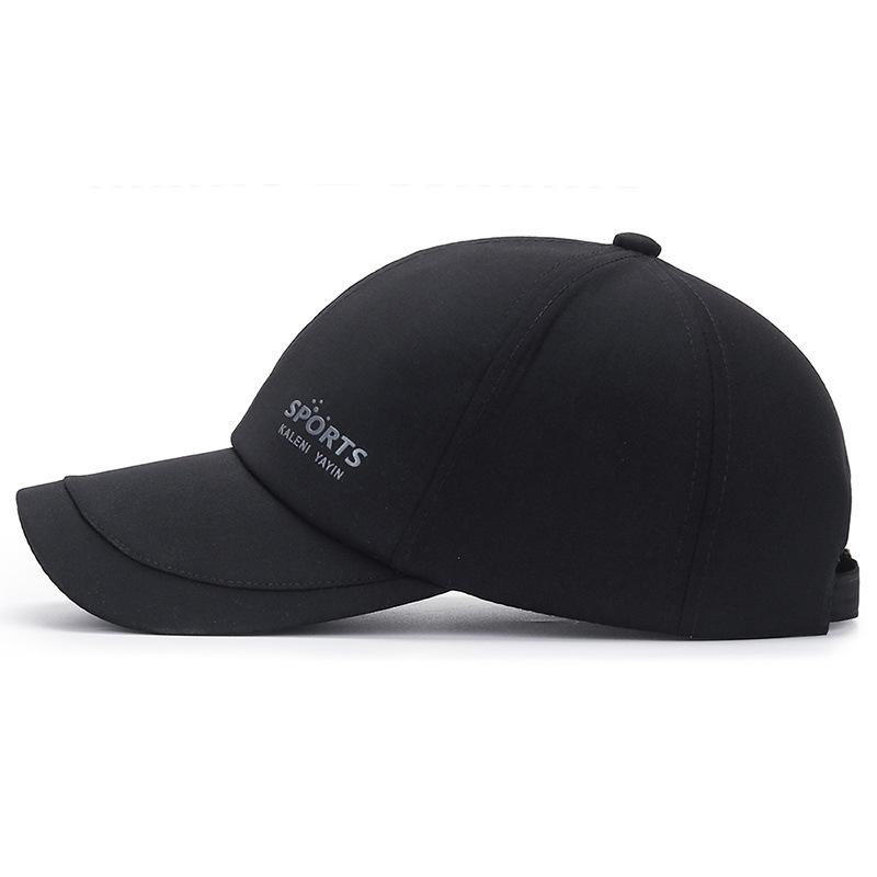 Zhen yue qi apparel fabric baseball cap - men's sun hat for middle-aged and elderly - casual dad hat