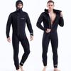 7mm Neoprene Wetsuit Full Body Front Zip Hooded Scuba Diving Snorkeling Swimming Warmth