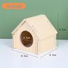 Luxury Solid Wood Hamster Villa with Pet Stairs and Sleeping Nest