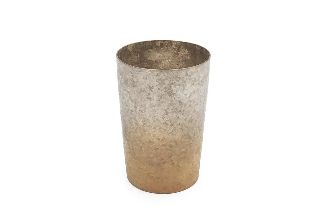 HORIE Titanium Made In Niigata by Nakamiya Torakuma Gradient T09KM270GBR Double-Walled Tumbler, Tsubame, Prefecture, Kiln-Crafted, Light, 270cc,