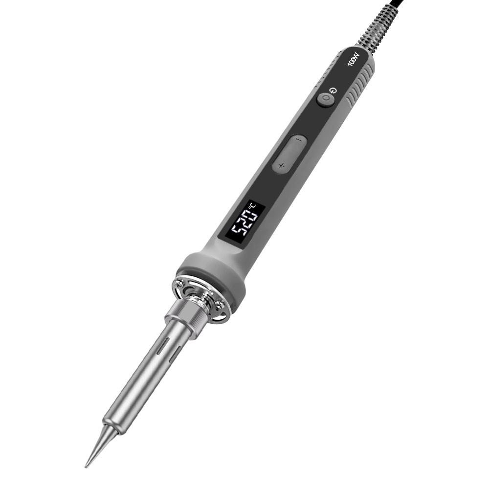 100W Electric Soldering Iron with Digital Temperature Control – Internal Heating & Constant Temperature for Precision Welding and Repair